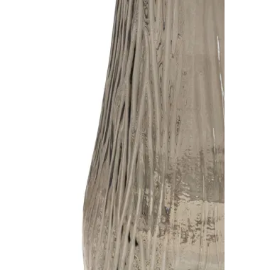 Wazon arabski z recyklingowanego szkła brązowy 25x99 cm (WYPRODUKOWANY W HISZPANII)